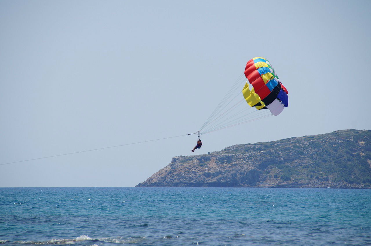 parasailing