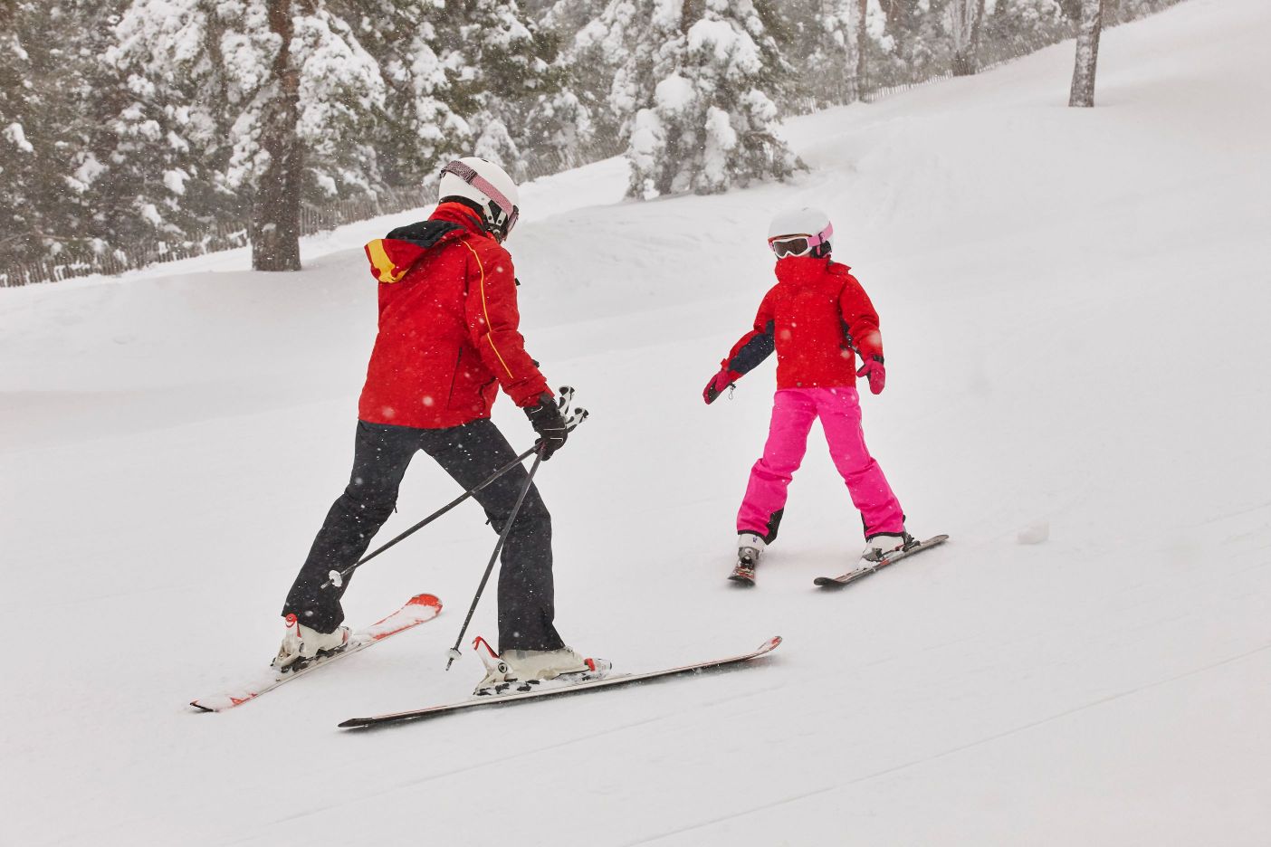 Learning how to ski