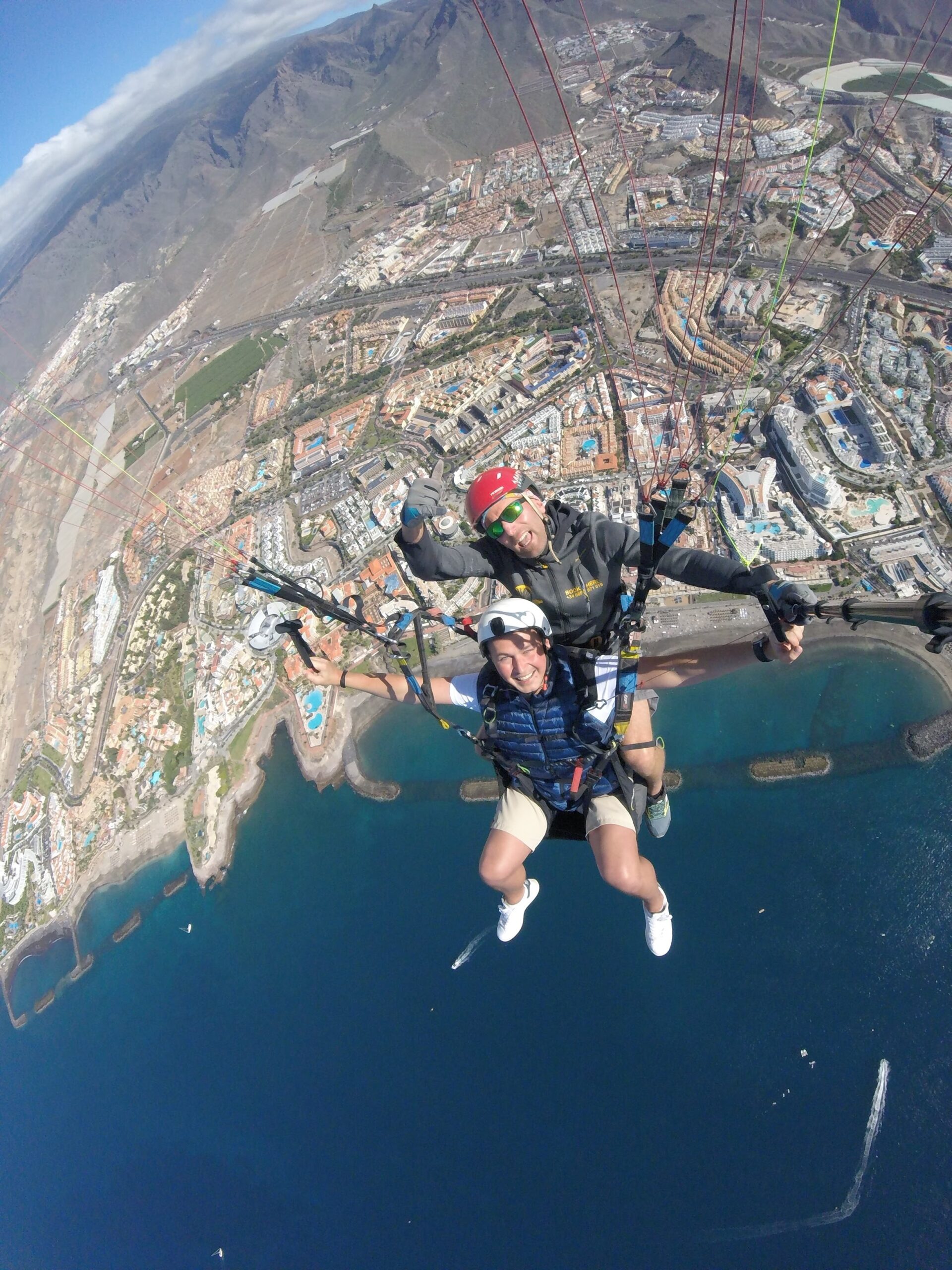 Stagede parapente avec un moniteur confirmé et son élève