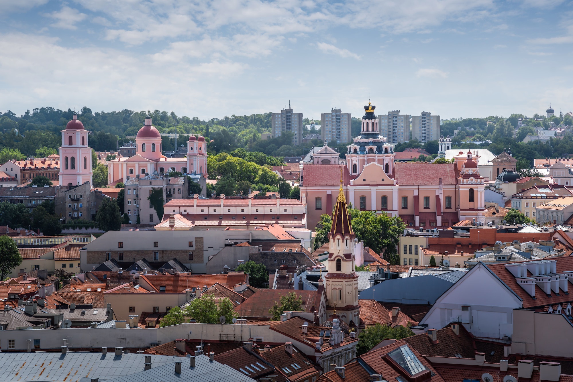 Vilnius, capitale de la Lituanie